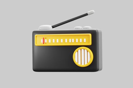 Preview: Radio with a distinctive design