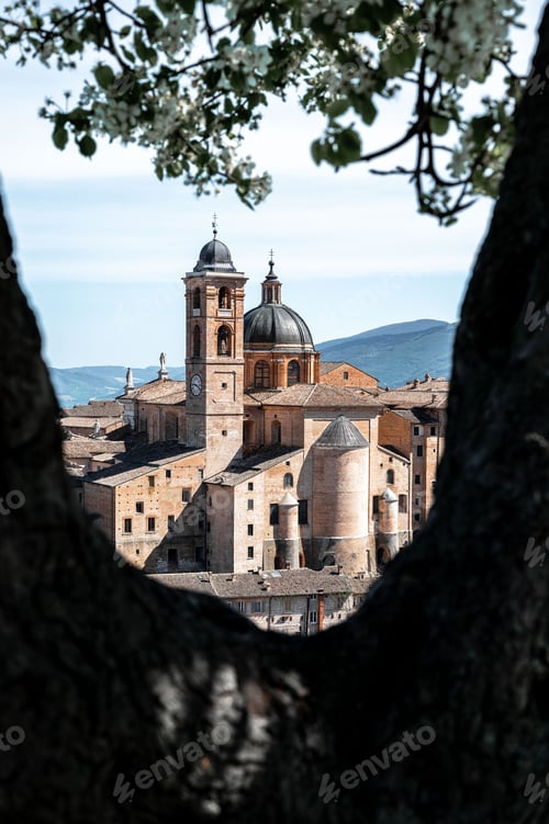 Preview: Ducal Palace, a Renaissance building in the Italian city of Urbino in the Marche
