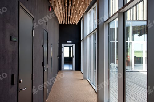 Preview: Modern Office Hallway