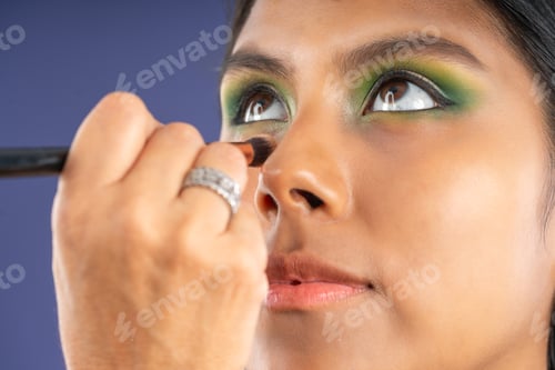 Preview: Corrections to the makeup of the young woman