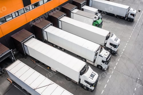Preview: Trucks in the distribution hub