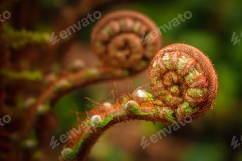 Preview: Small fern spiral