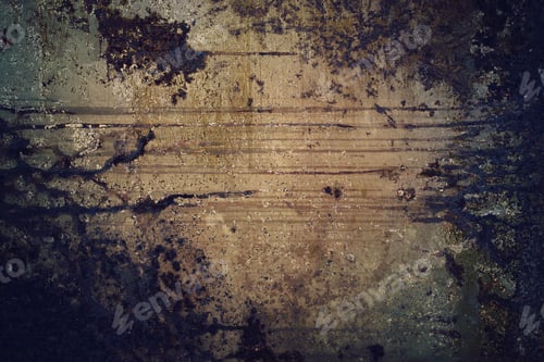 Preview: Gloomy Old rusty grunge metal texture background with copy space