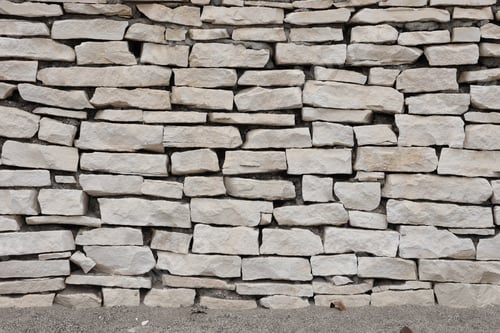 Preview: Texture of a stone wall background from small stones