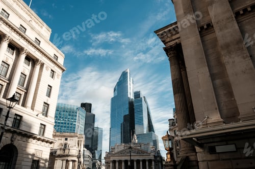 Preview: London city blending modern and classic architecture