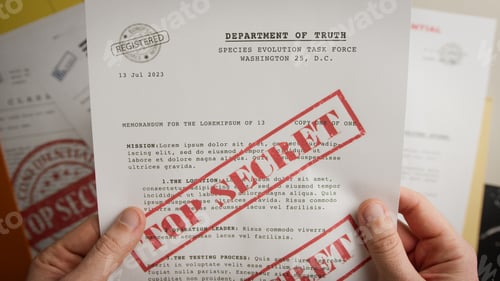 Preview: Registration of top secret files