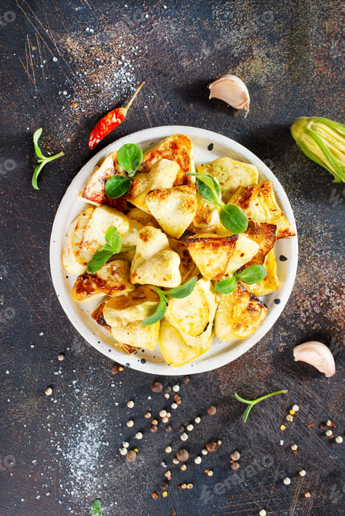 Preview: fried vegetables
