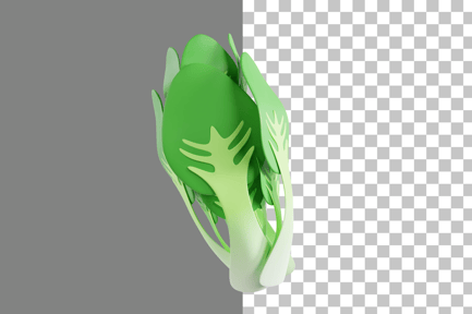 Preview: Bok Choy 3D Icon