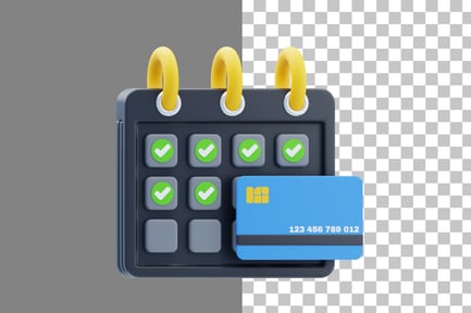 Preview: Subscription Service 3D Icon