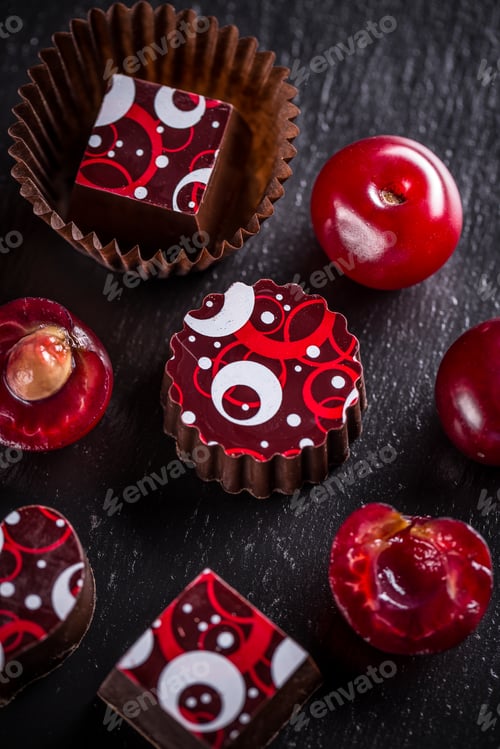Preview: Fine chocolate pralines