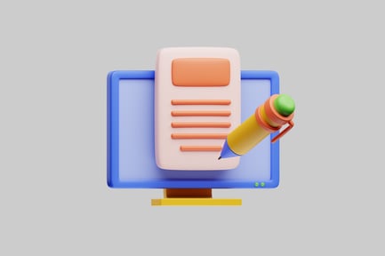 Online document editor icon