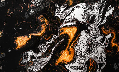 Preview: Luxury abstract fluid art painting in alcohol ink.