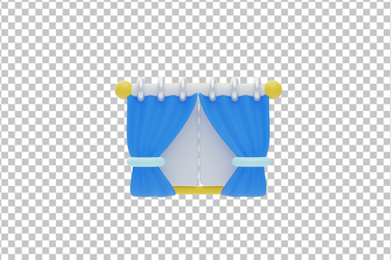 Preview: Curtains 3D Icon