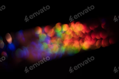 Preview: Abstract blurred bright beautiful glitter background. Rainbow colors.