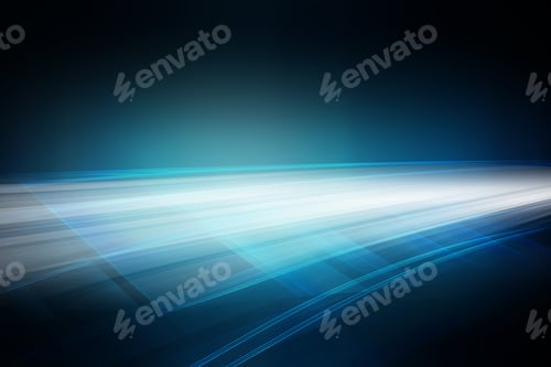 Preview: Data transmit supper fast in dark tunnel, abstract high technology background