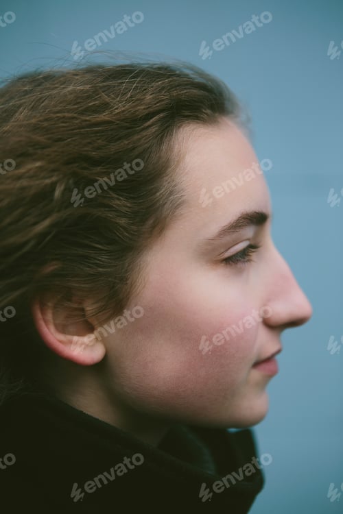 Preview: Portrait of thirteen year old teenage girl