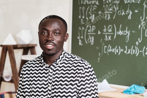 Preview: Teacher standing in the classroom