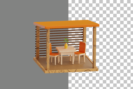 Preview: Terrace 3D Icon