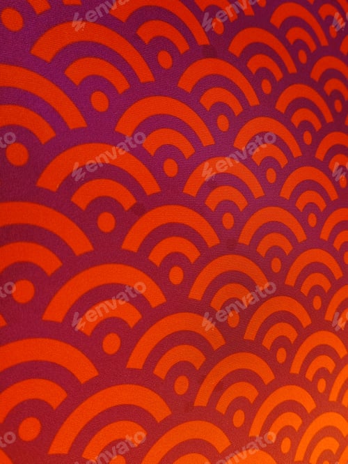 Preview: Geometrical orange background and texture