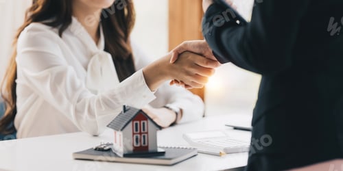 Preview: Agent Real Estate shake hand customer