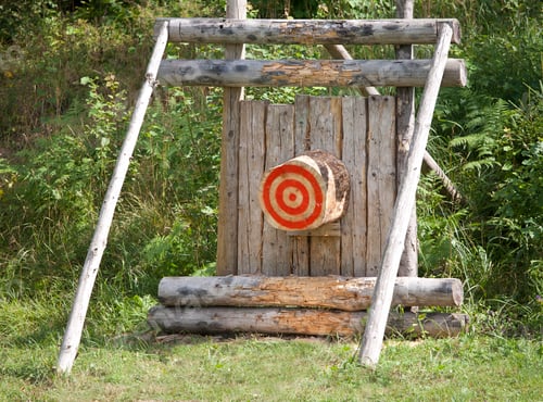 Preview: Outdoor Wooden Bulls-eye