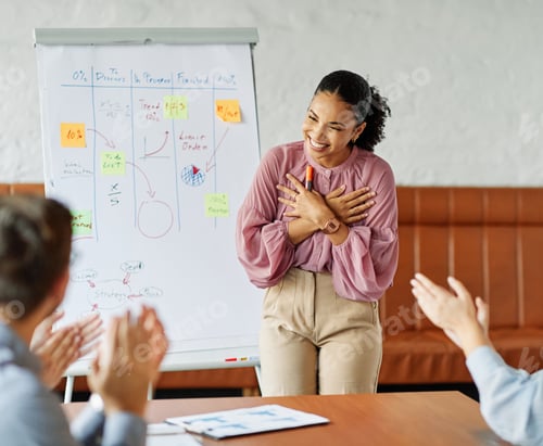 Preview: Young business people in the office