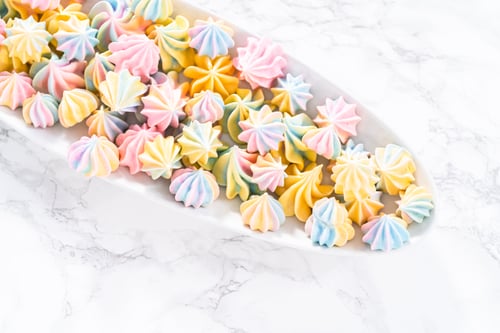Preview: Unicorn meringue cookies