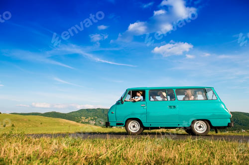 Preview: Young people on a road trip