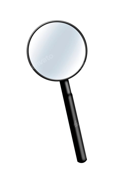 Preview: Illustration of a magnifying glass