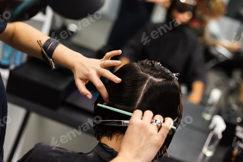 Preview: woman in beauty salon