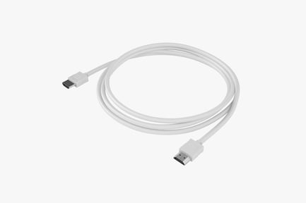Preview: White HDMI Cable with Connectors