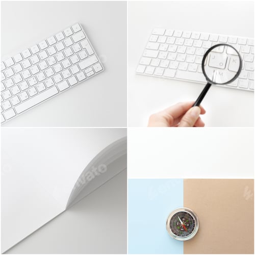 Preview: Office desk of business workplace