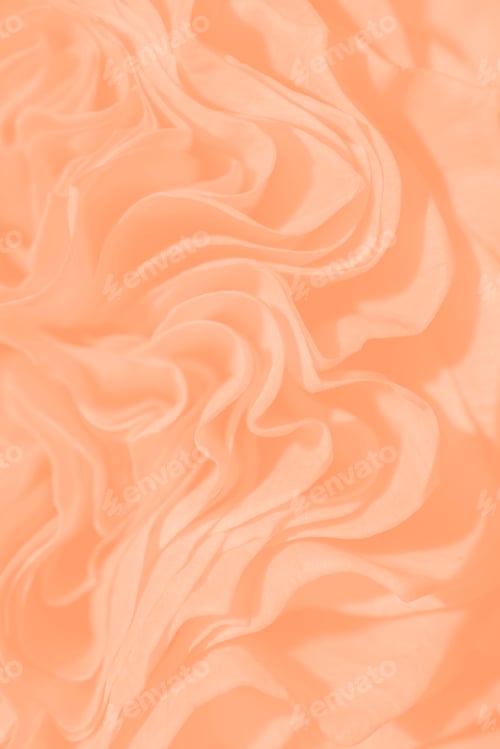 Preview: Floral background of Peach Fuzz rose petals close-up.