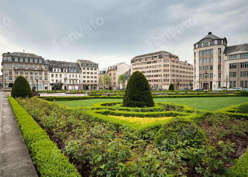 Preview: Place des Martyrs, Luxembourg City, Luxembourg, Europe
