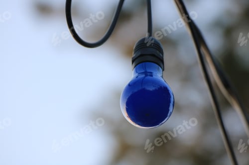 Preview: Blue bulb