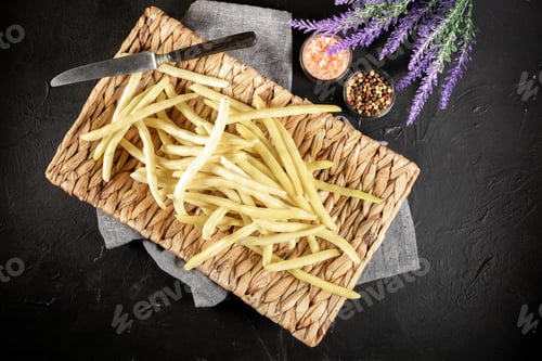Preview: Raw fresh yellow beans.
