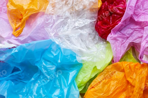 Preview: Colorful plastic bags