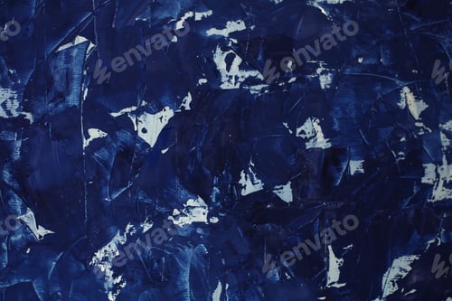 Preview: Blue decorative background. Texture putty.