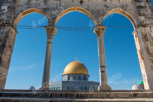 Preview: The Dome of the Rock, Temple Mount, al-Aqsa Mosque, Jerusalem, Israel