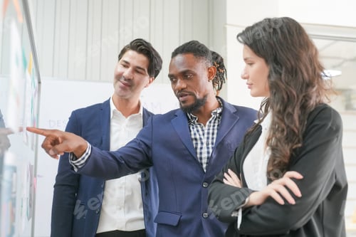 Preview: Diverse Business Meeting in Office