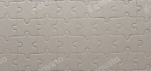 Preview: Blank jigsaw puzzle can be use for background.