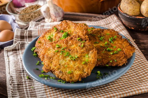 Preview: Potato pancakes fried
