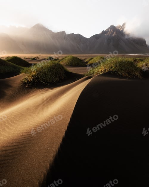 Preview: Famous Stokksnes mountains on Vestrahorn cape