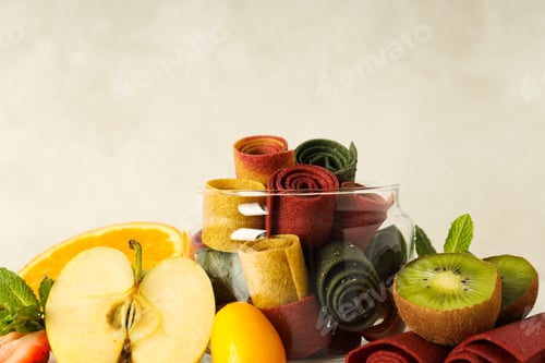 Preview: Concept of tasty and sweet food - pastille