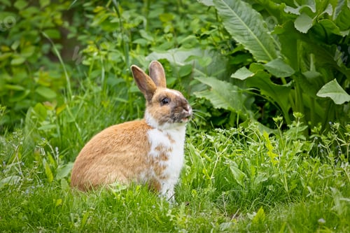 Preview: Portraiture of a cute rabbit.