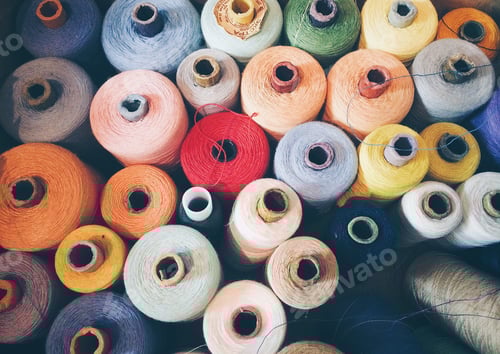 Preview: Spool of thread. Thread. Colorful