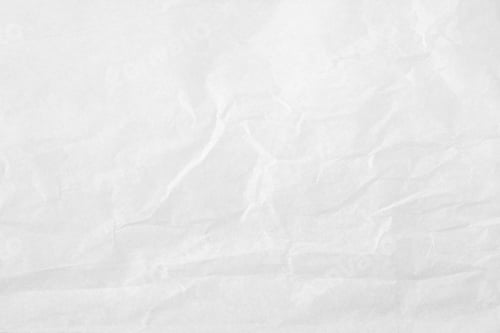 Preview: White color creased paper tissue background texture, wrinkled tissue paper texture
