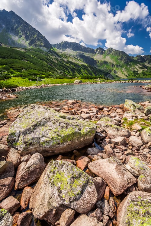 Preview: Wonderful pond in the Tatra Mountains in Poland