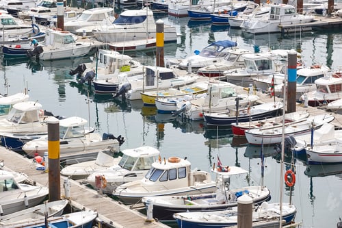 Preview: Traditional fishing village harbor of Bermeo. Basque country. Euskadi