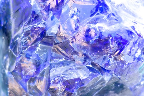 Preview: The texture of a blue gem.Creative abstract background.
